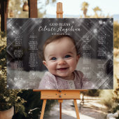 Dopen foto zitkaart elegant zitplan poster