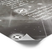 Dopen foto zitkaart elegant zitplan poster (Hoek)