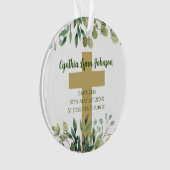 Dopen Ornament met Bijbelvers (voorkant)