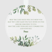 Dopen Ornament met Bijbelvers (achterkant)