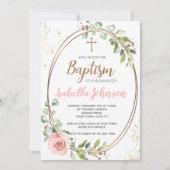 Dopen Uitnodiging voor een Meisje (Voorkant)