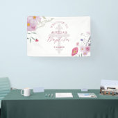Dopen van wilde bloemen spandoek (Beurs)