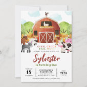 Dopende boerderijdieren kaart (Voorkant)