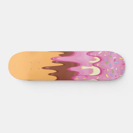 Dopende donuts persoonlijk skateboard (Horizontaal)