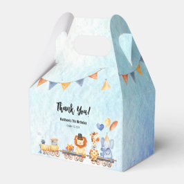 Dopende partij dieren op Kind Oerwoud Bedankdoosjes
