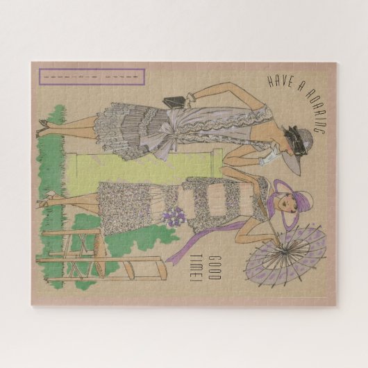 Dopende vogelpannen van 20 jaar legpuzzel (Horizontaal)