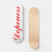 Dopenheid van Toasted Teeth Skateboard (Voorkant)