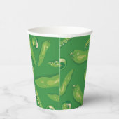 Doperwt Papieren Bekers (Rechts)