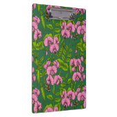 Doperwten en hommels, groen en roze klembord (Rechts)