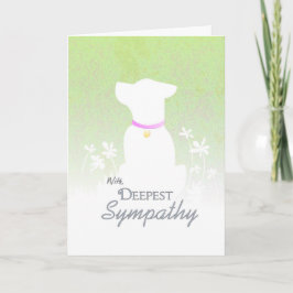 Dopest sympathie - Dog Sympathiakaart Kaart