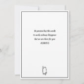 Dopest sympathie Zwarte Floral Minimale Blanco scr (Achterkant)