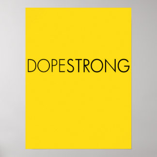 DOPESTRONG LANCE ARMSTRONG PARODY POSTER