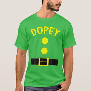 Dopey Dwarf Halloween Costume Funny Gifts Idea Dop T-shirt