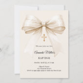 Doping beige strik Elegant Kaart (Voorkant)