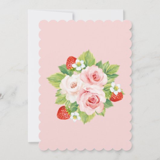 Doping en Eerste Verjaardag Fresa Kaart (Achterkant)