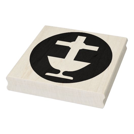 Dopingelovige doop silhouet patroon kunst stempel (Stempel)