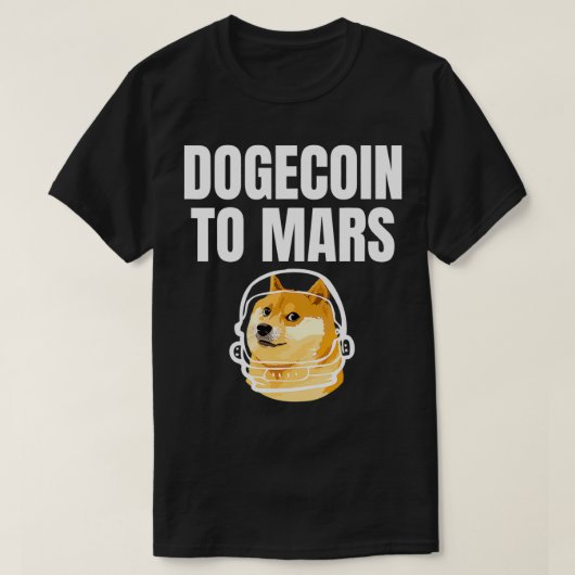 Dopostes aan Mars Hold Funny Meme T-shirt (Design voorkant)