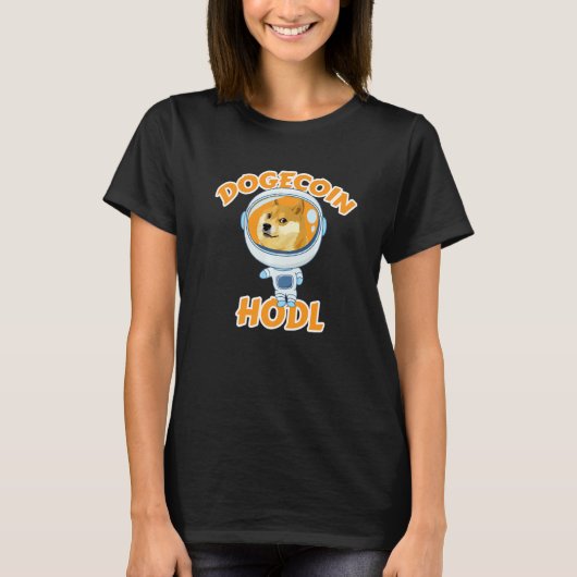 Dopostes Crypto Big Head Dog Cryptocurrency Cute M T-shirt (Voorkant)
