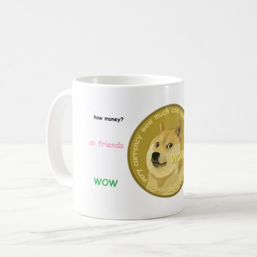Dopostkoe accessoires - Chatty Shiba Inu Koffiemok (Voorkant links)