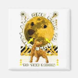 Dopostkoe: één muntstuk om alles te regelen magneet