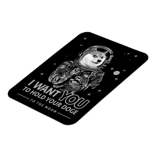 Dopostkoe in Doge Ik wil dat je naar de mooncrypto Magneet (Linkerzijde)