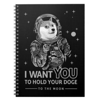 Dopostkoe in Doge Ik wil dat je naar de mooncrypto Notitieboek