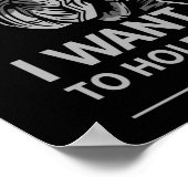 Dopostkoe in Doge Ik wil dat je naar de mooncrypto Poster (Hoek)