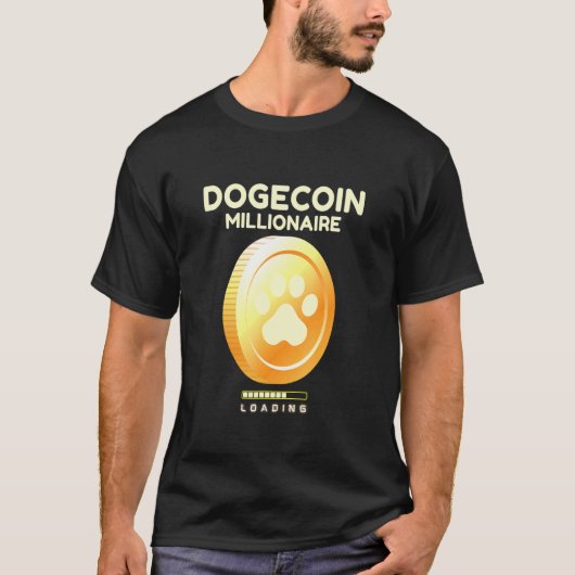 Dopostkoe in Millionaire Loading Crypto Cryptocurr T-shirt (Voorkant)