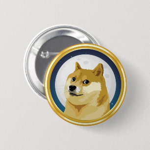 Dopostkoen in Doge Day 4/20 Stock Market Crypto Fu Ronde Button 5,7 Cm