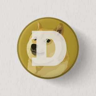 Dopostkoen in DOGE Ronde Button 3,2 Cm