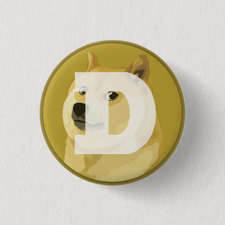 Dopostkoen in DOGE Ronde Button 3,2 Cm