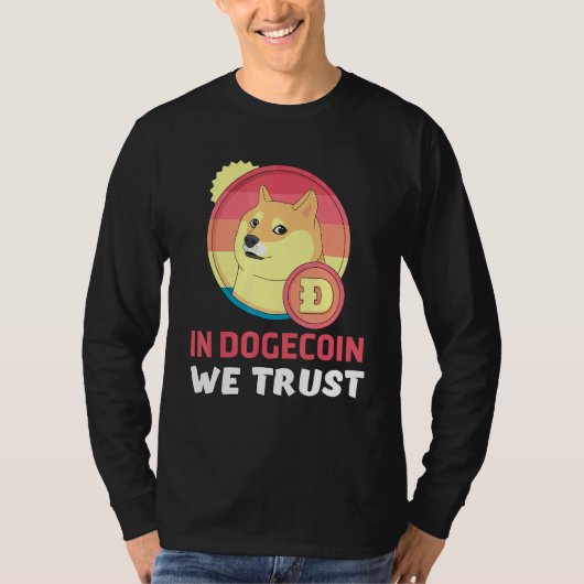 Dopostkoen in Moon Dab Cryptocurrency Bitcoin Dopo T-shirt (Voorkant)