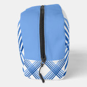 Dopp Kit - Blue Stripes Crossed Diagonally Toilettasje (Rechts)