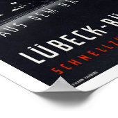 Doppeldeckzuge ~  treinreis poster (Hoek)