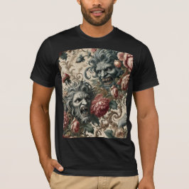 Doppelganger Kwaadaardigheid – Gothische Draagbare T-shirt