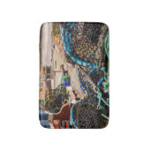 doppen en kreeften | Pittenweem, Schotland Badmat (Voorkant Verticaal)