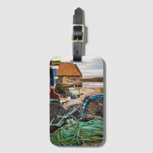 doppen en kreeften Pittenweem, Schotland Bagagelabel
