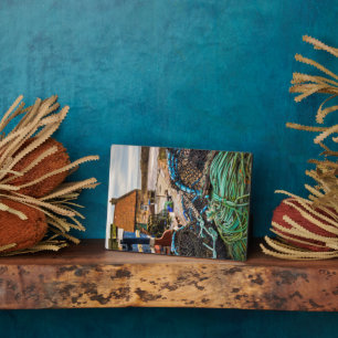 doppen en kreeftenpotten   Pittenweem, Schotland Fotoplaat