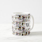 Doppen, glazen en Accessoires Monogra Koffiemok (Voorkant rechts)