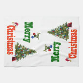Doppen, kersttheekdoek theedoek (Horizontaal)