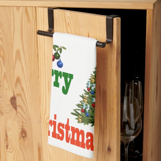 Doppen, kersttheekdoek theedoek (Derde Gevouwen)