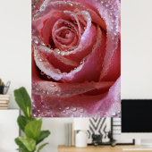 Doppen op roze roze roze roze roze poster (Thuiskantoor)