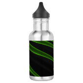 Doppen voor ADRIAN ~ Black en Fluor Green Water Waterfles (Links)