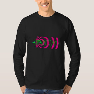 Doppler-effect natuurkunde wetenschap vergelijking t-shirt