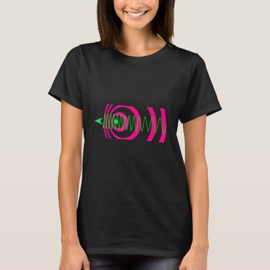 Doppler Effect Physics Science vergelijking Physic T-shirt (Voorkant)