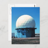 Doppler Weather Radar Station - Norman Briefkaart (Voorkant / Achterkant)