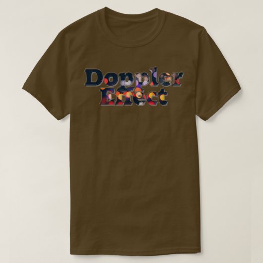 Dopplereffect T-shirt (Design voorkant)