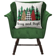 Dopspatafdruk Merry and Bright Buffalo