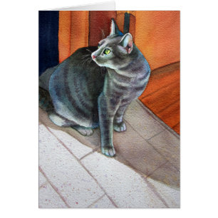 Dora, de Gray Tabby Cat,