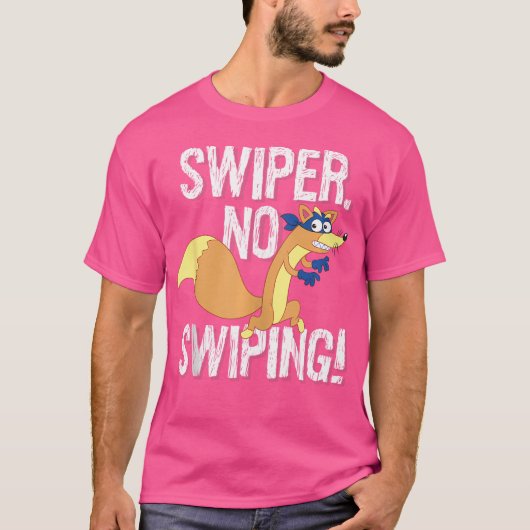 Dora The Explorer Swiper No Swiping Fox T-shirt (Voorkant)